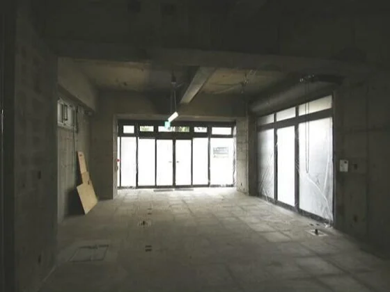 新宿のスケルトン物件の内装