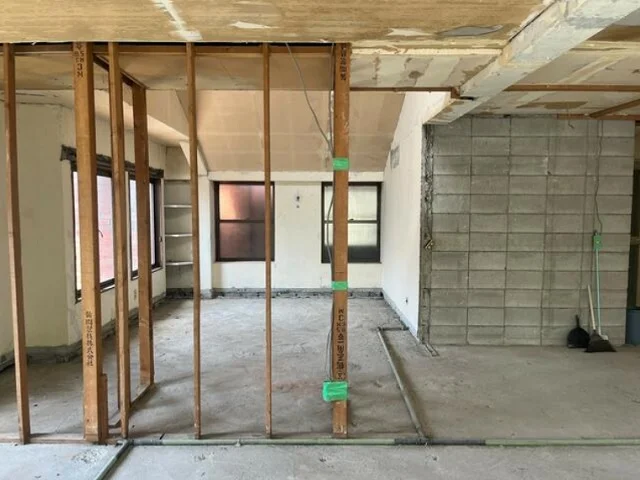 貸店舗(スケルトン)の内装