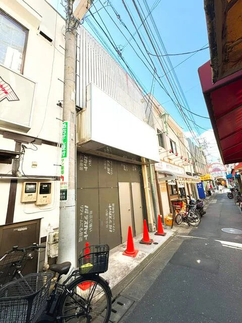 立会川のスケルトン物件の外観