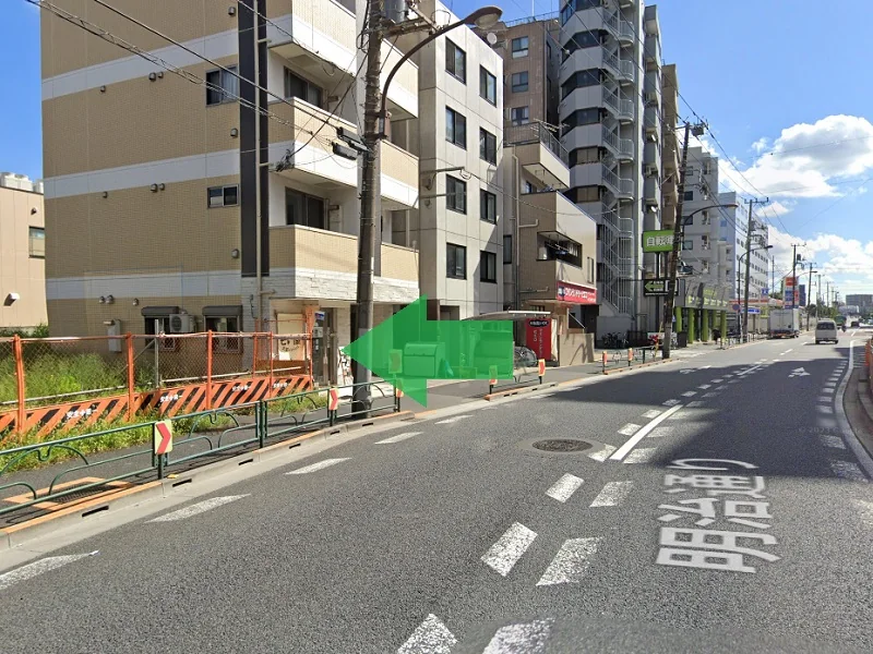 南千住の事務所仕様物件の外観