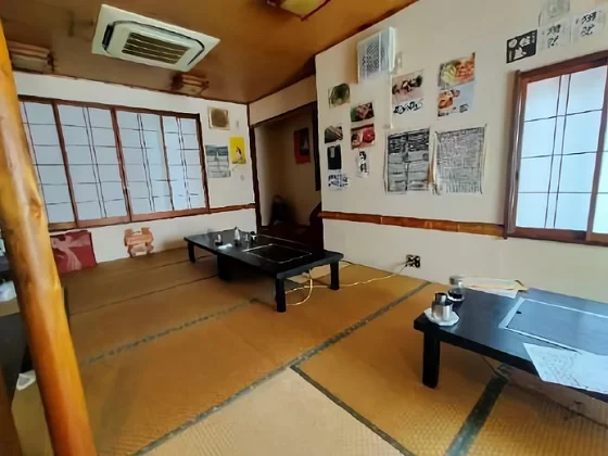 鉄板焼きの居抜き物件の内装