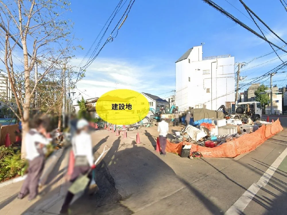 貸店舗(スケルトン)の外観