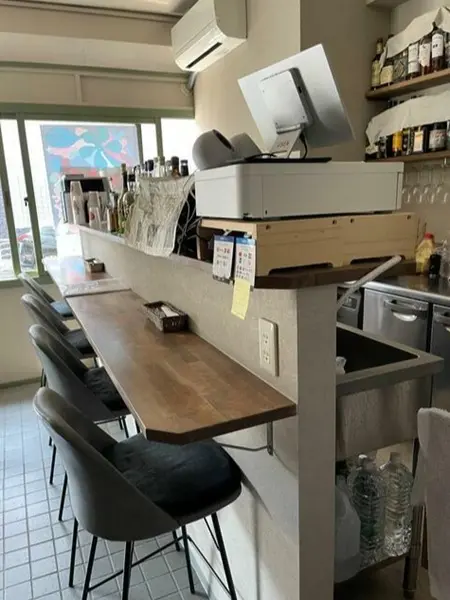 清澄白河のカフェ・喫茶店居抜きの内装