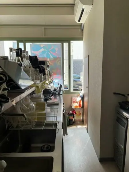清澄白河のカフェ・喫茶店居抜きの厨房