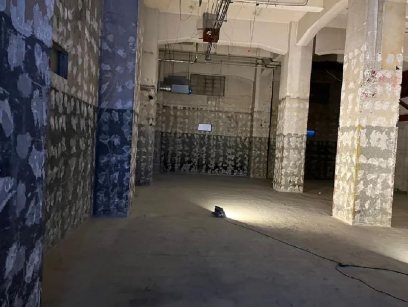 田町のスケルトン物件の内装