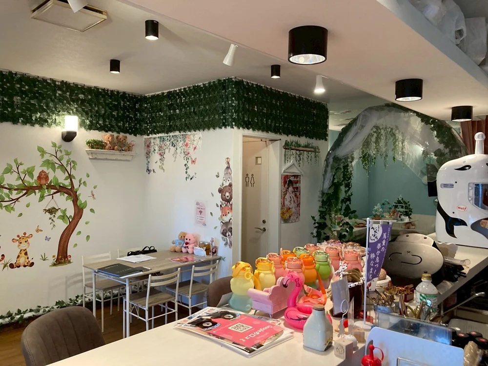 カフェ・喫茶店の居抜き物件の内装