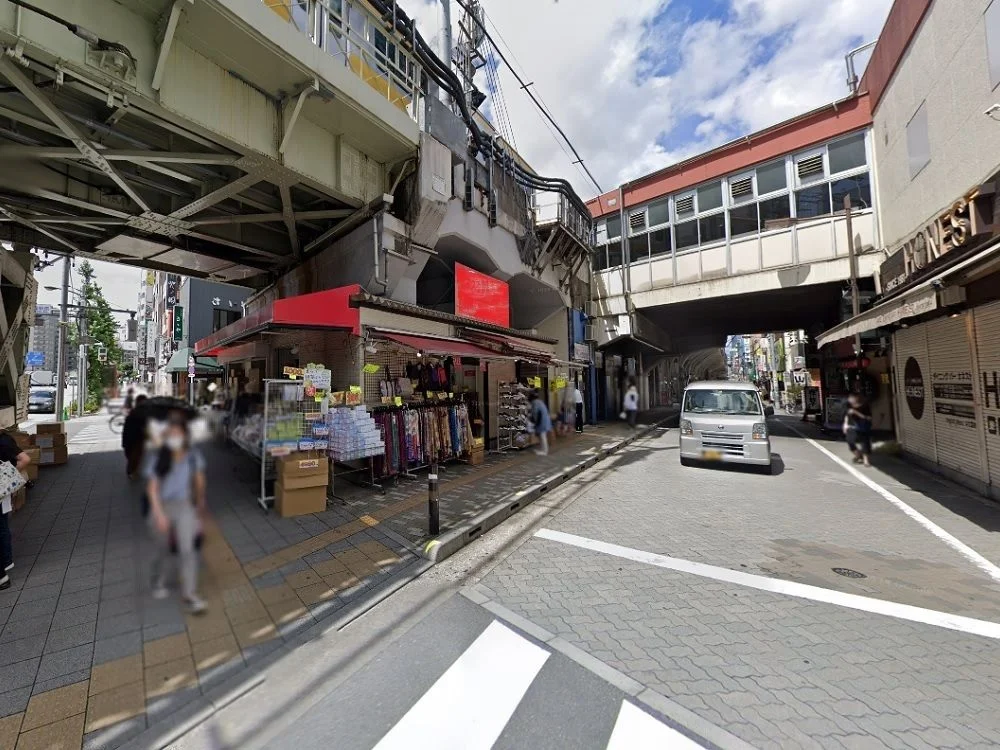 物販の居抜き物件の外観