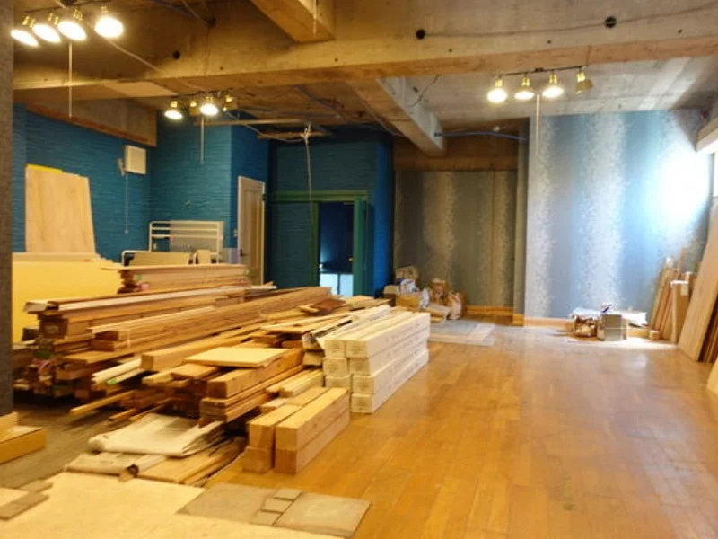 東中神のスケルトン物件の内装