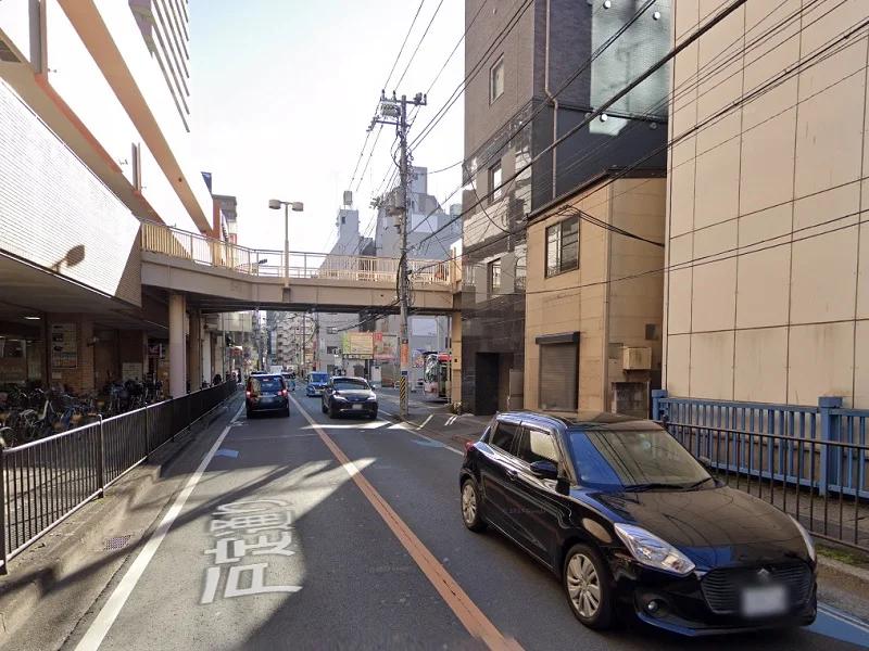 貸店舗(スケルトン)の外観