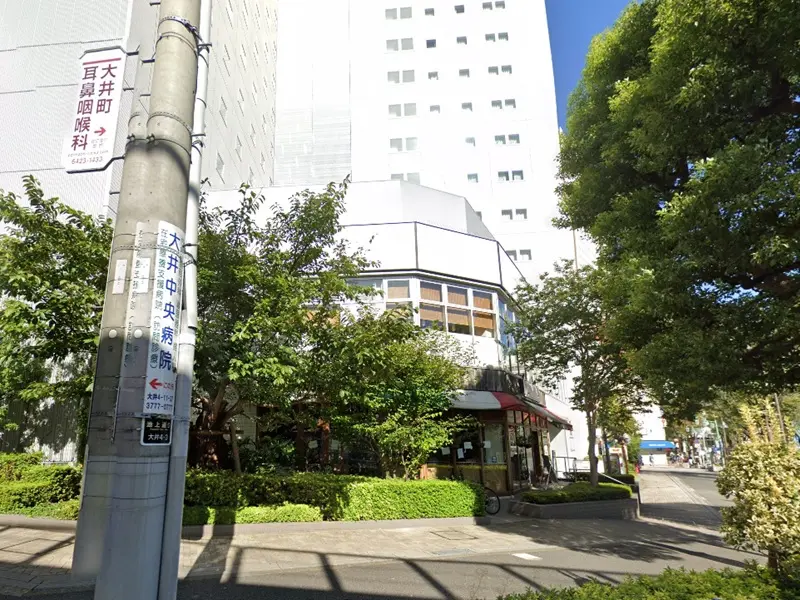 大井町の居抜き店舗の外観