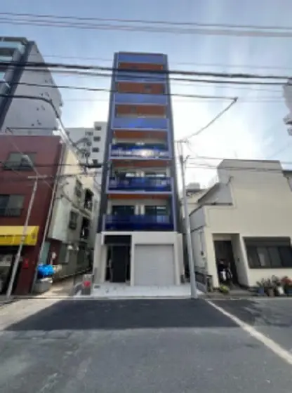 貸店舗(スケルトン)の外観