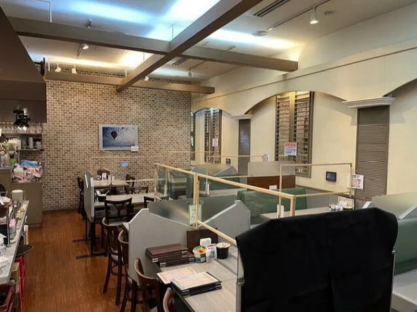 汐留の定食屋居抜きの内装
