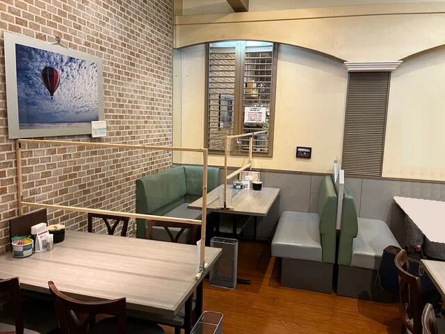 汐留の定食屋居抜きの内装