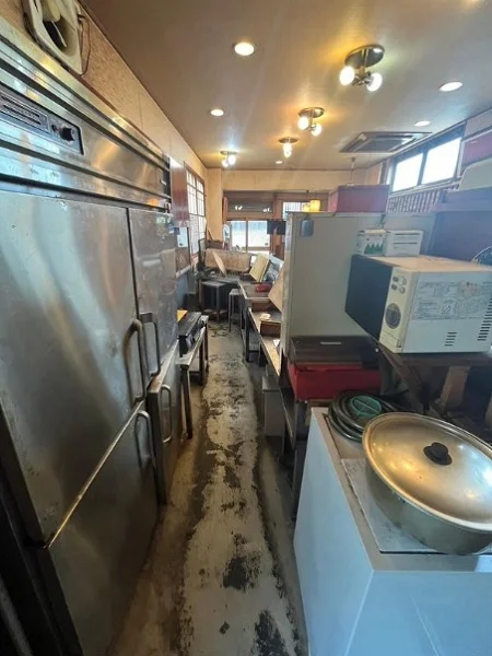 東向島の居抜き店舗の厨房