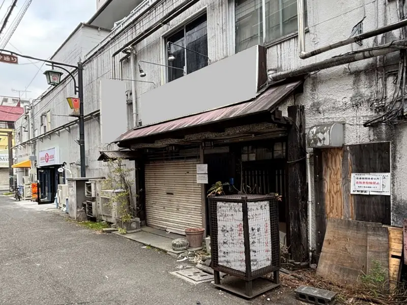 武蔵小金井のスケルトン物件の外観
