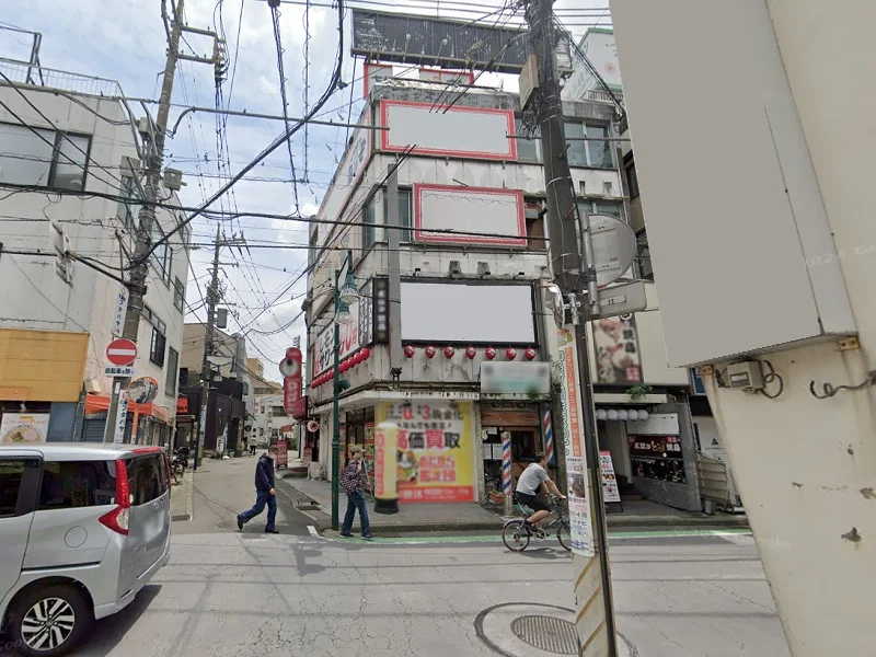 焼肉屋の居抜き物件の外観