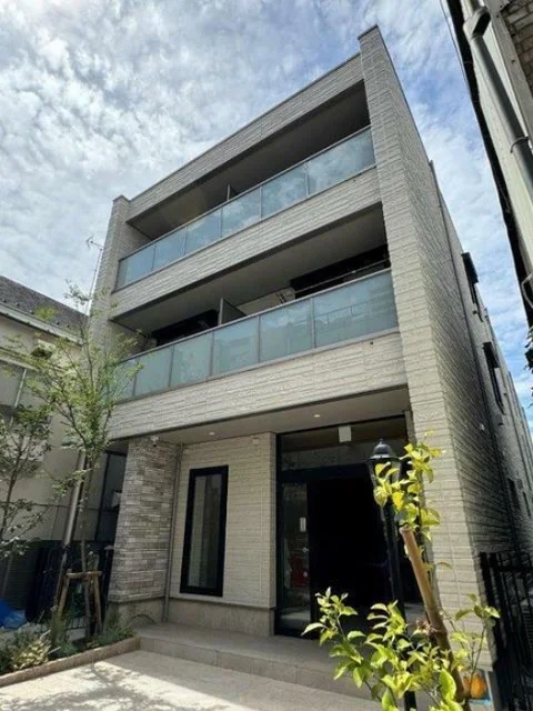 鹿島田のスケルトン店舗物件の外観