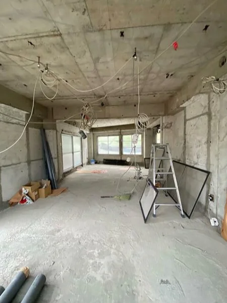 西小山のスケルトン物件の内装