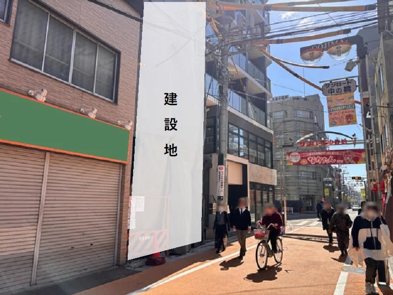 大島のスケルトン物件の外観