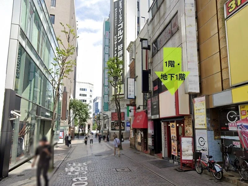 新宿のスケルトン物件の外観