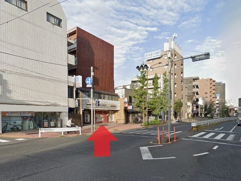 貸店舗(スケルトン)の外観