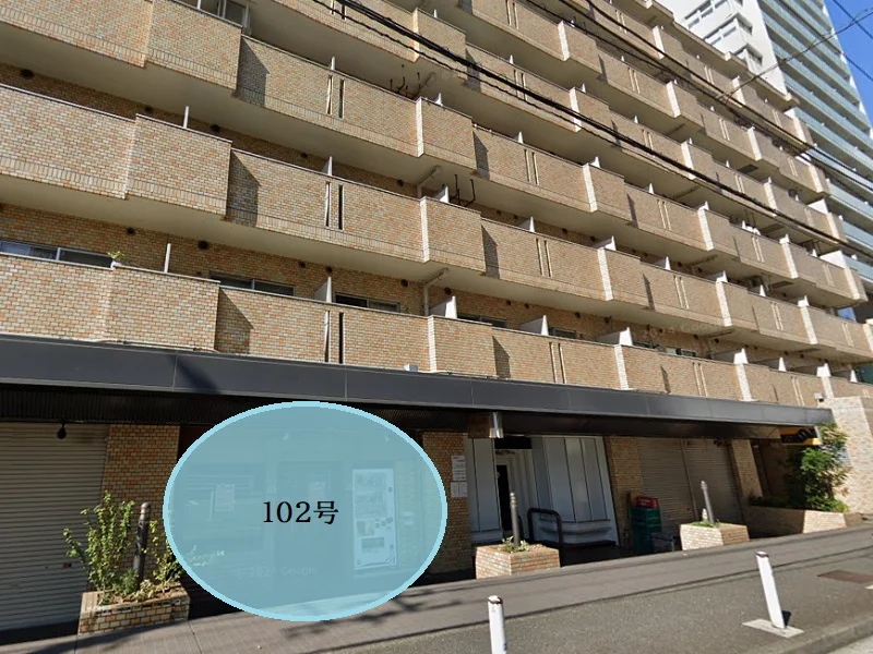 ダイニングバーの居抜き物件の外観