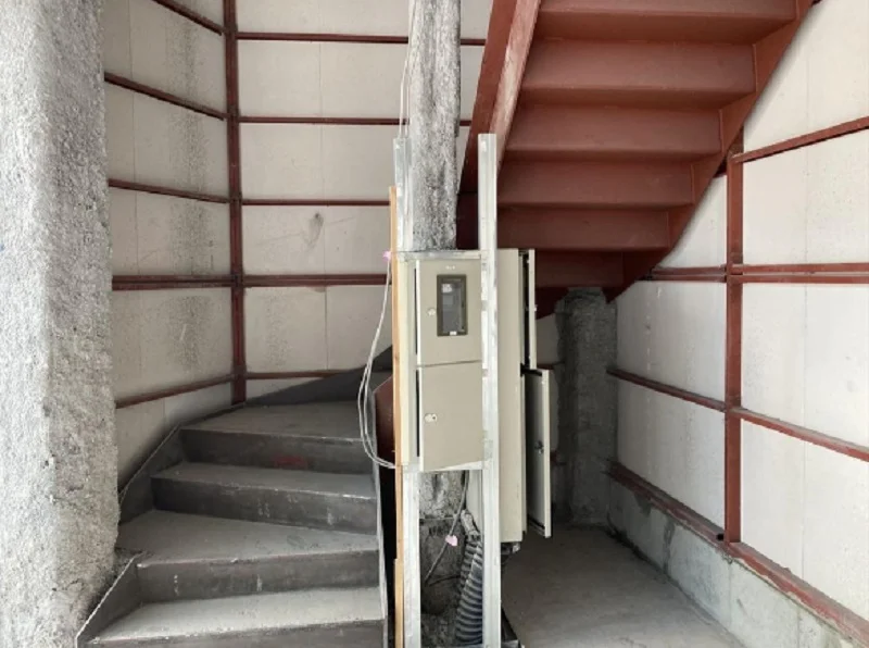 九段下のスケルトン物件の内装