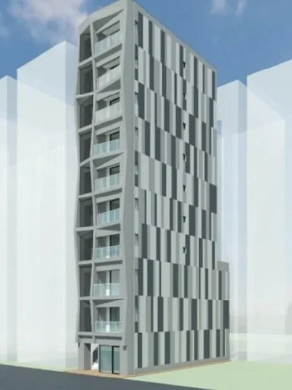 相模原のスケルトン店舗物件の外観