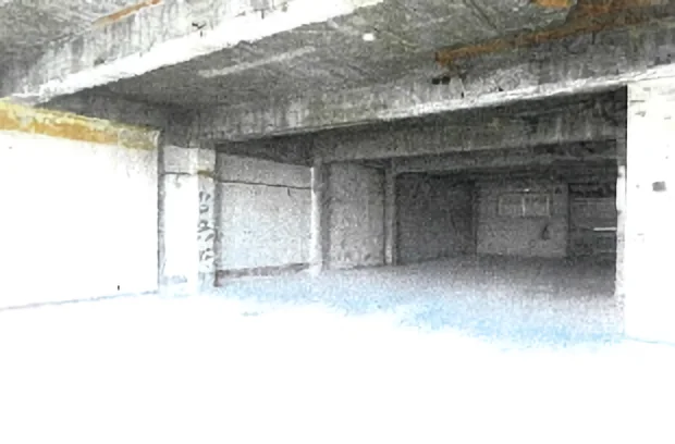 竹ノ塚のスケルトン店舗物件の内装