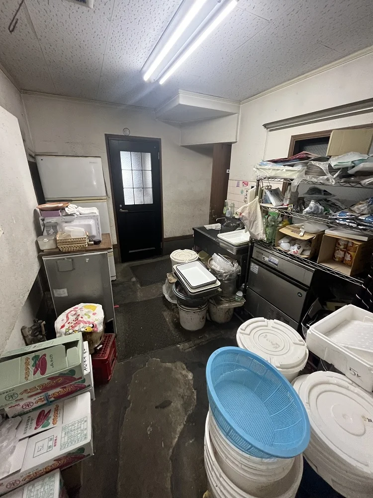 セントラルキッチンの居抜き物件の内装