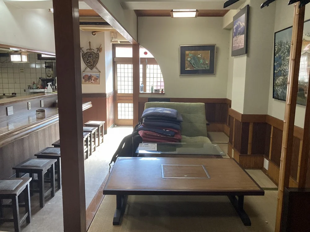 弘明寺の居抜き店舗の内装