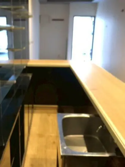 白楽の居抜き店舗の内装