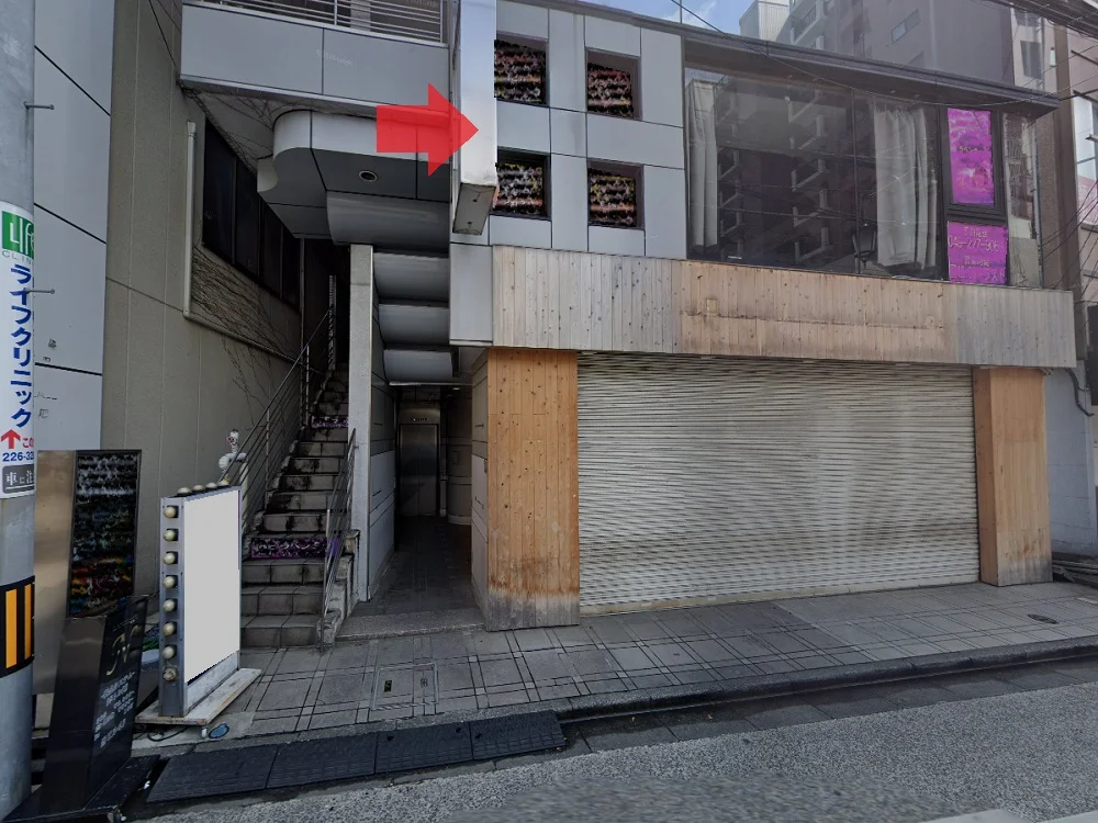 本川越の居抜き店舗の外観