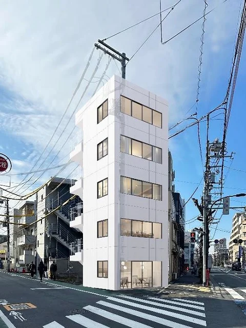 貸店舗(スケルトン)の外観