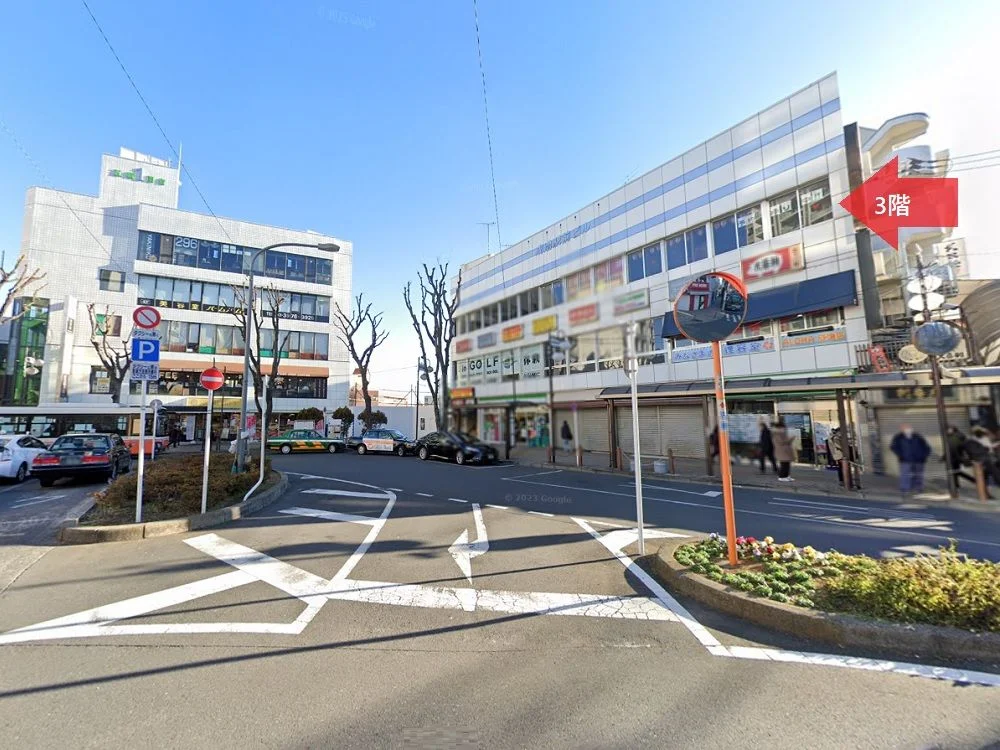 貸店舗(スケルトン)の外観