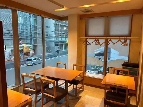 和食の居抜き物件の内装