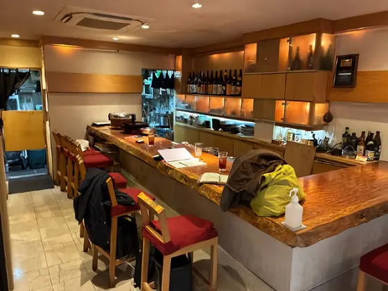 恵比寿の和食居抜きのカウンター