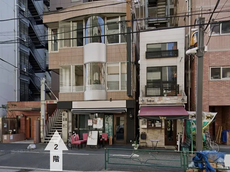 恵比寿の居抜き店舗の外観