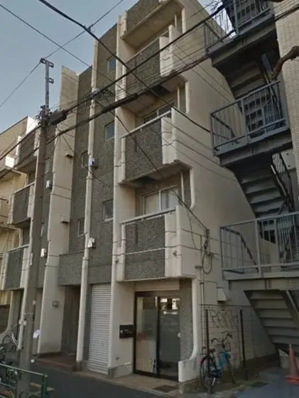 野方の事務所仕様店舗物件の外観