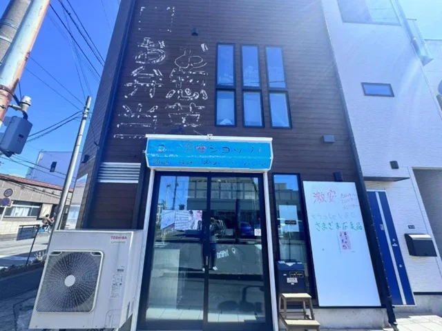 物販の居抜き物件の外観