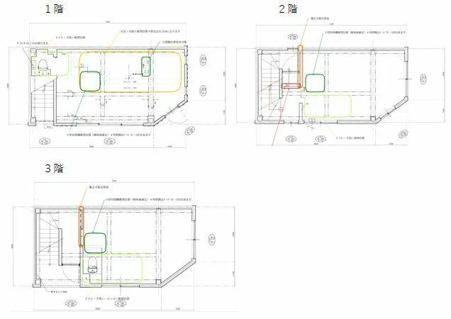 茅場町の居酒屋居抜きの平面図