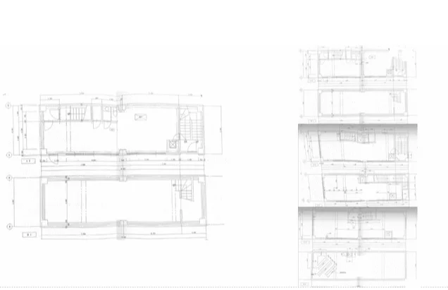 五反田の居抜き店舗の平面図