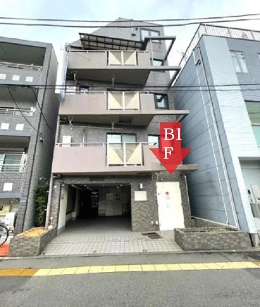 京急蒲田の事務所仕様物件の外観