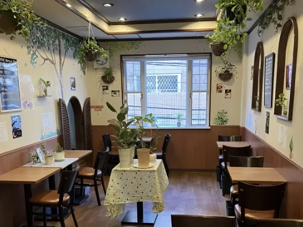 カフェ・喫茶店の居抜き物件の内装