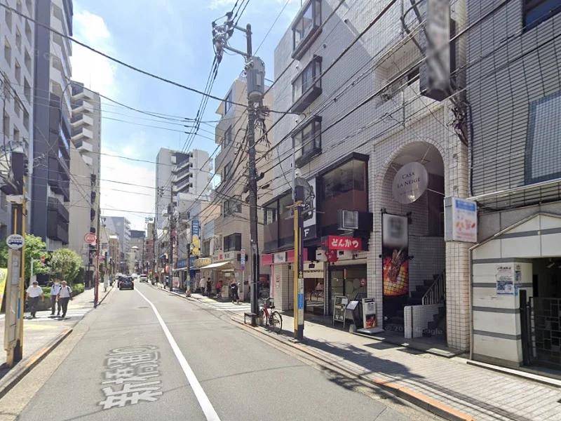 中野新橋のスケルトン物件の外観