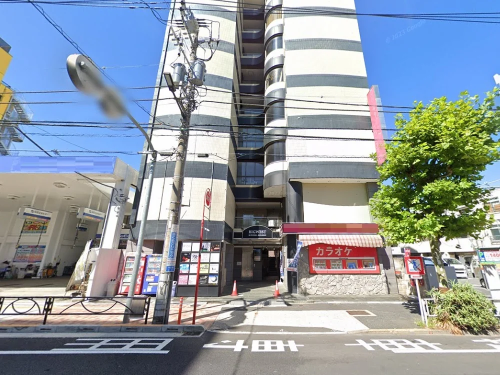 京成曳舟のリース店舗物件の外観