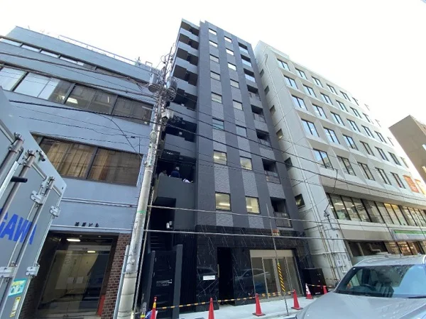 貸店舗(スケルトン)の外観