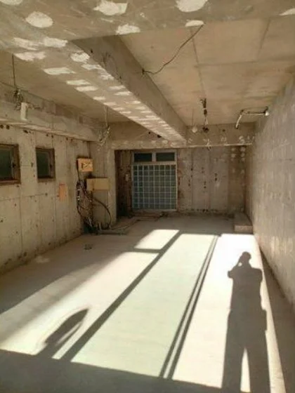 貸店舗(スケルトン)の内装