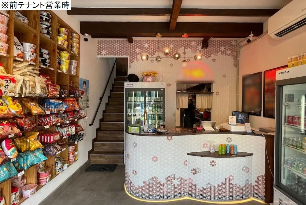 新所沢の居抜き店舗の内装