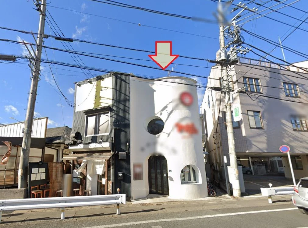 新所沢の韓国料理居抜きの外観